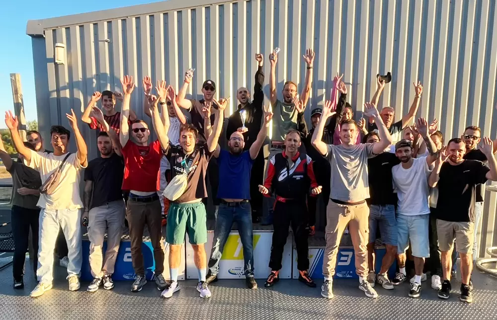 tous les pilotes de la Sun Kart du 6 août 202