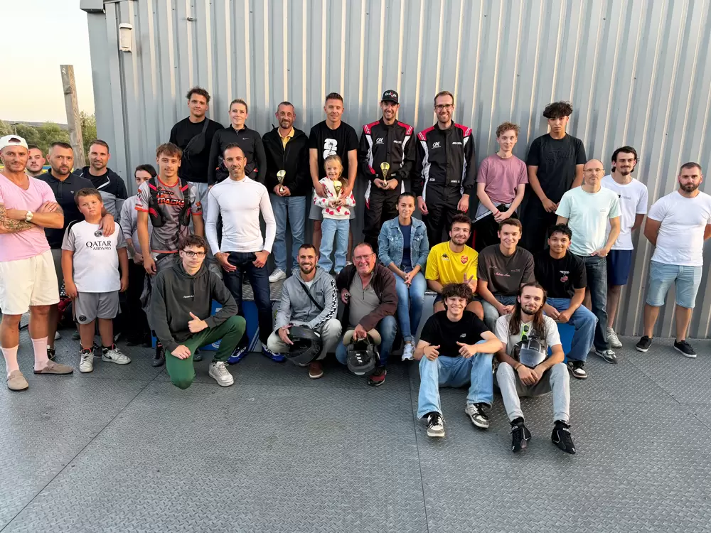 tous les pilotes de la Sun Kart du 20 août 202