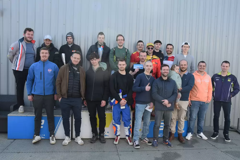 le podium de la saison chez les juniors Challenge Hivernal 2025 2026