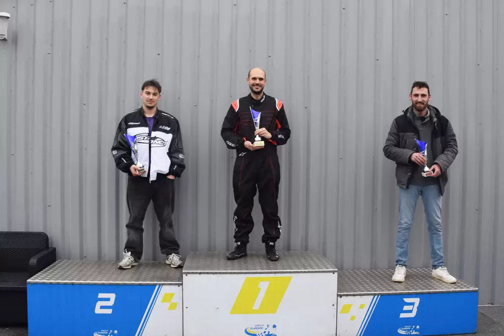 les 3 vainqueurs de la Winter Cup du 20 décembre 202