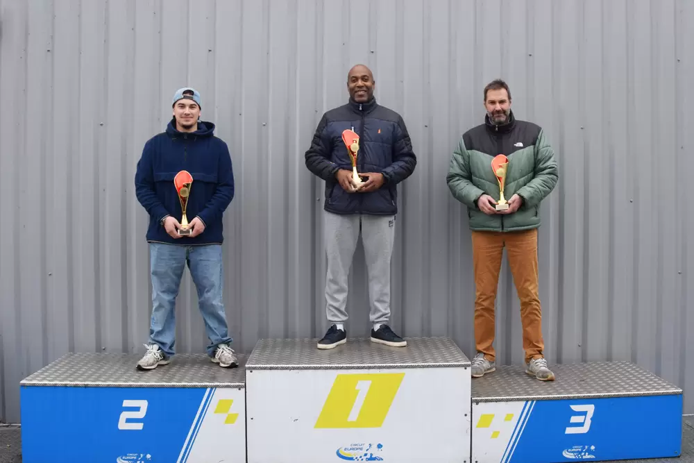 les 3 vainqueurs de la Winter Cup du 29 novembre 2025