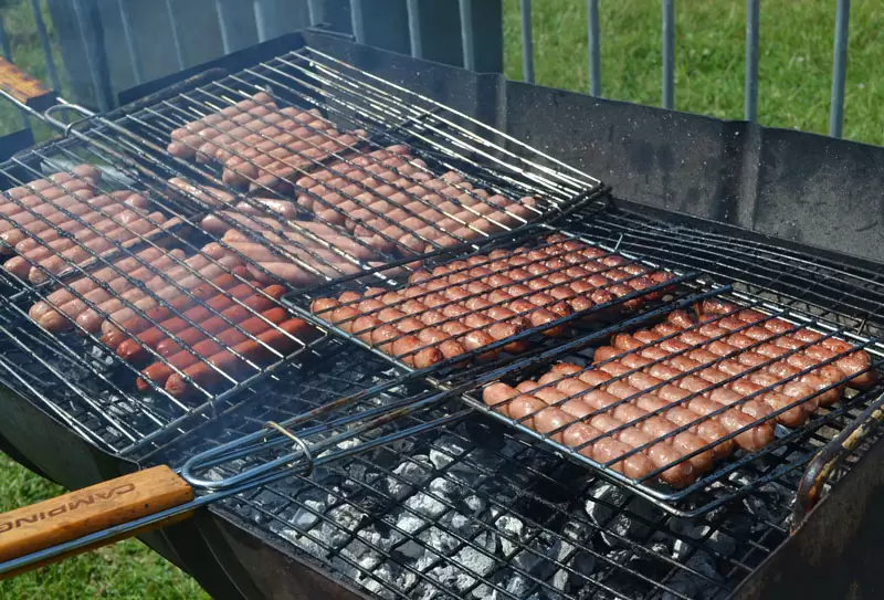 mangez un stand grillades convivial