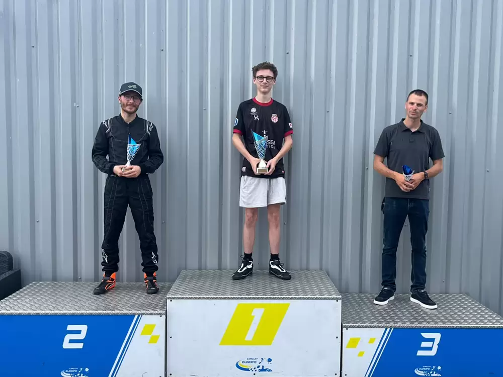 le podium de la course du 15 août 2026 au mati