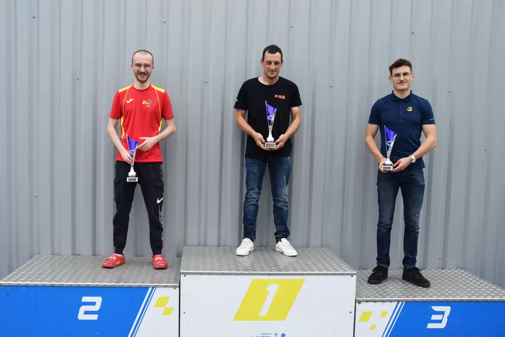 les vainqueurs de la course de l'Ascension 2025 le podium de la course du 29 mai 2025