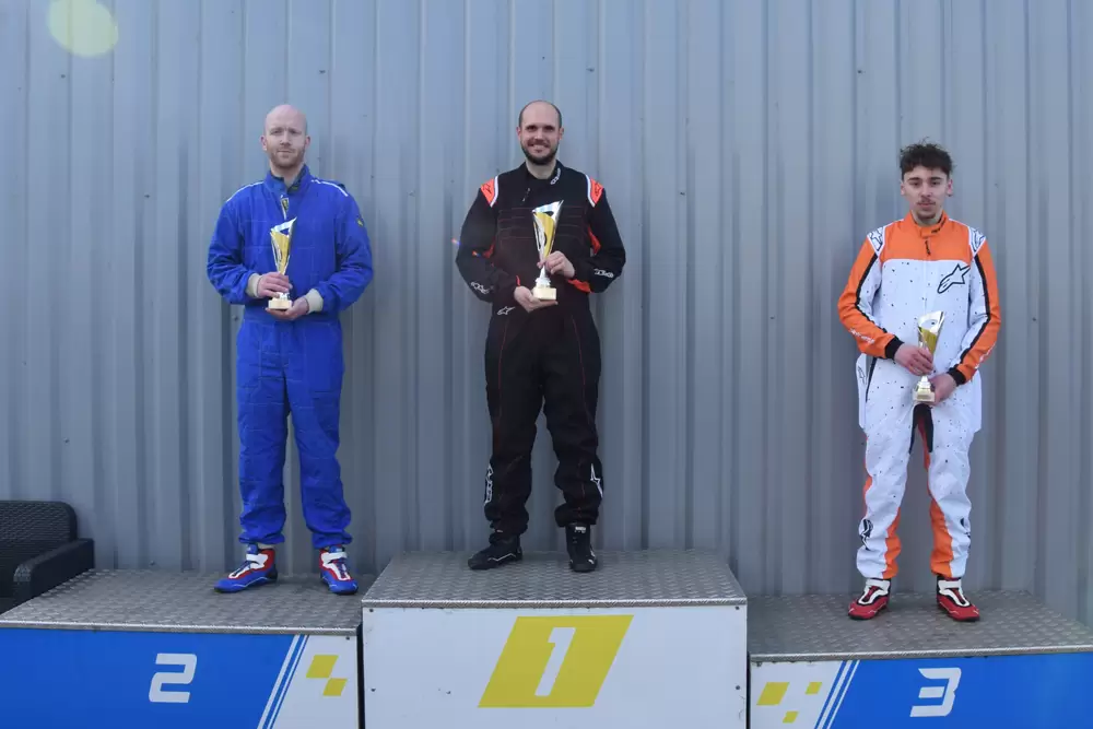 les 3 vainqueurs de la Winter Cup du 14 février 202