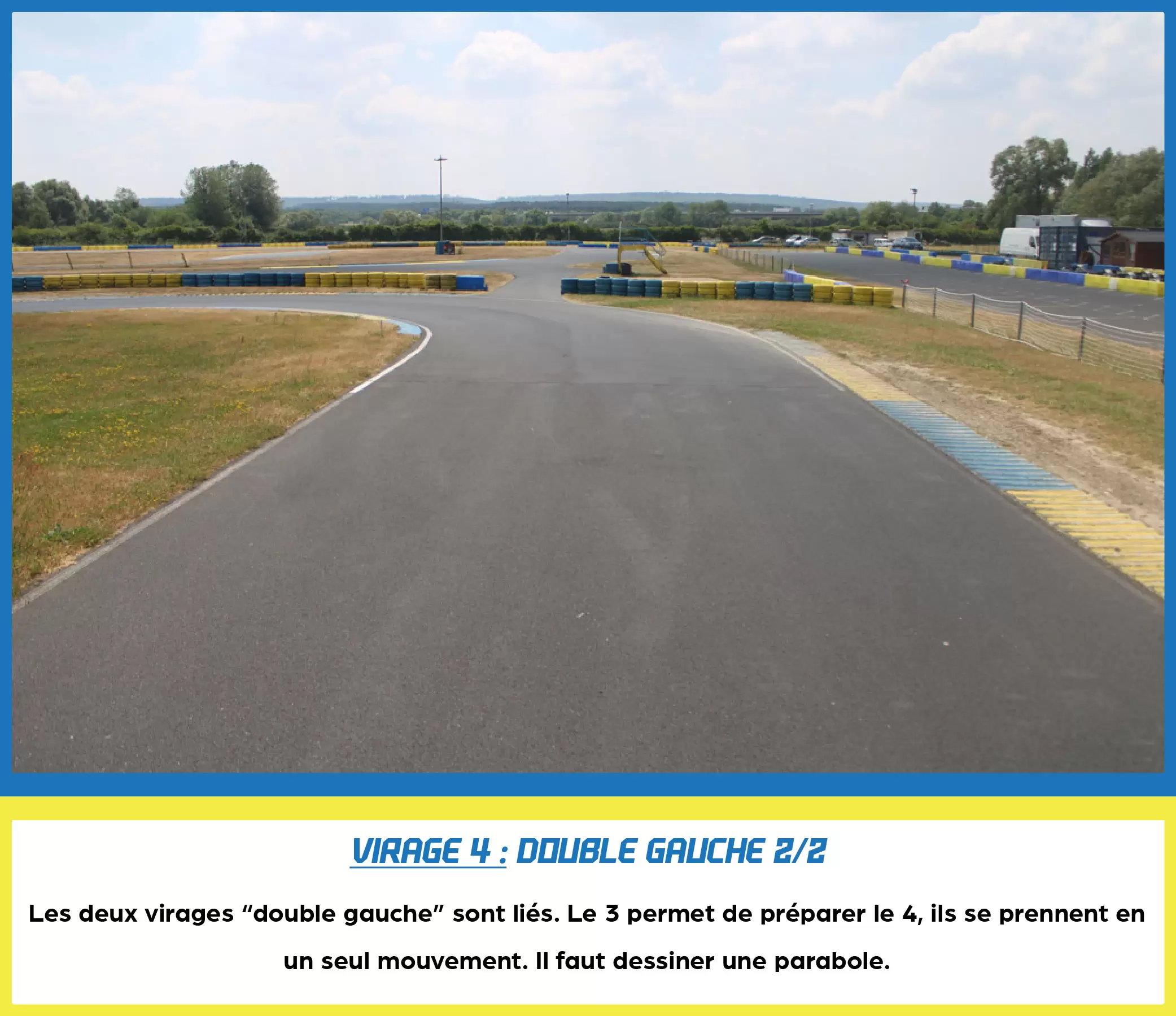 virage 4 circuit de l'Europe le double gauche 2 sur 2