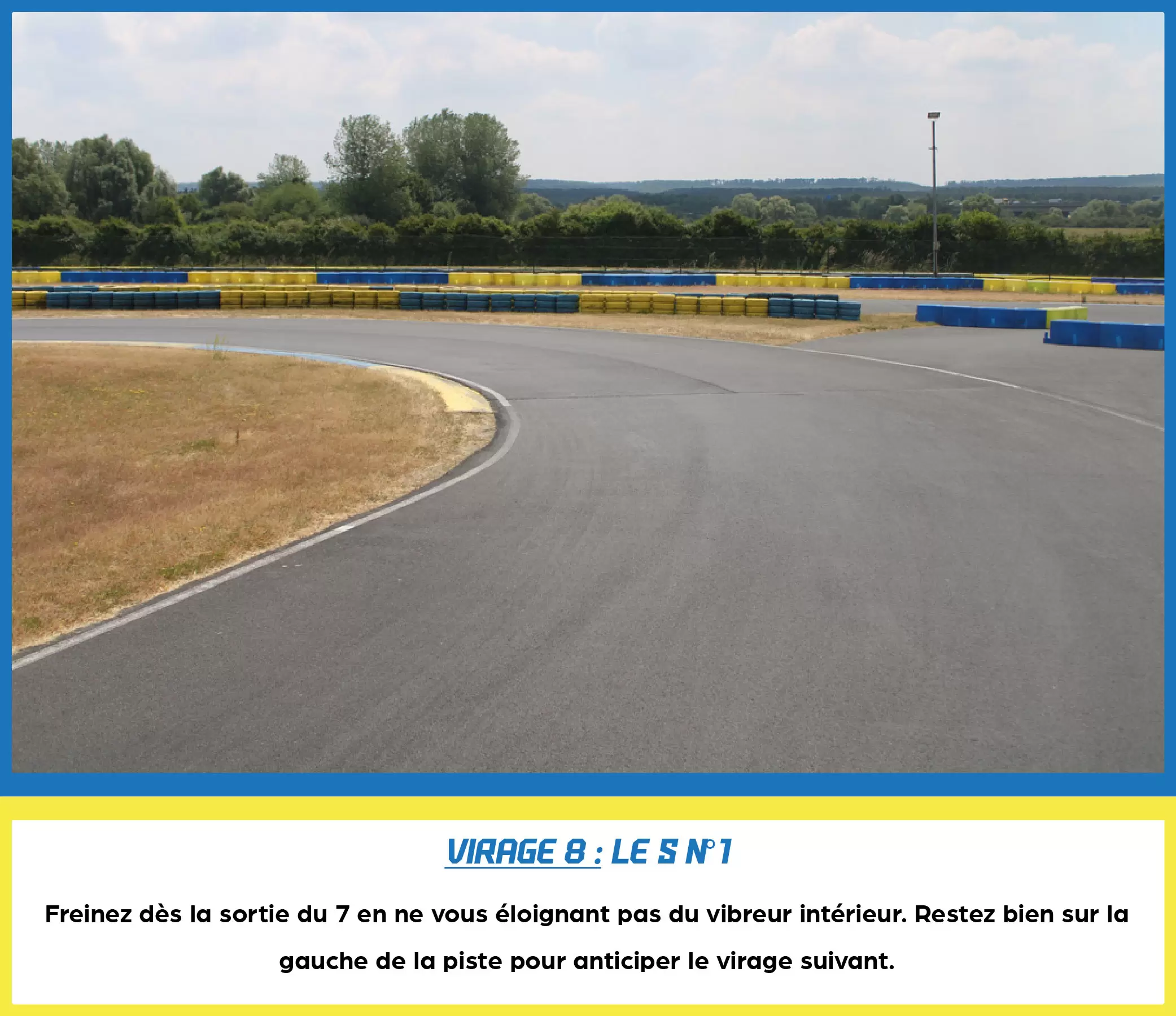 virage 8 circuit de l'Europe le s numéro 