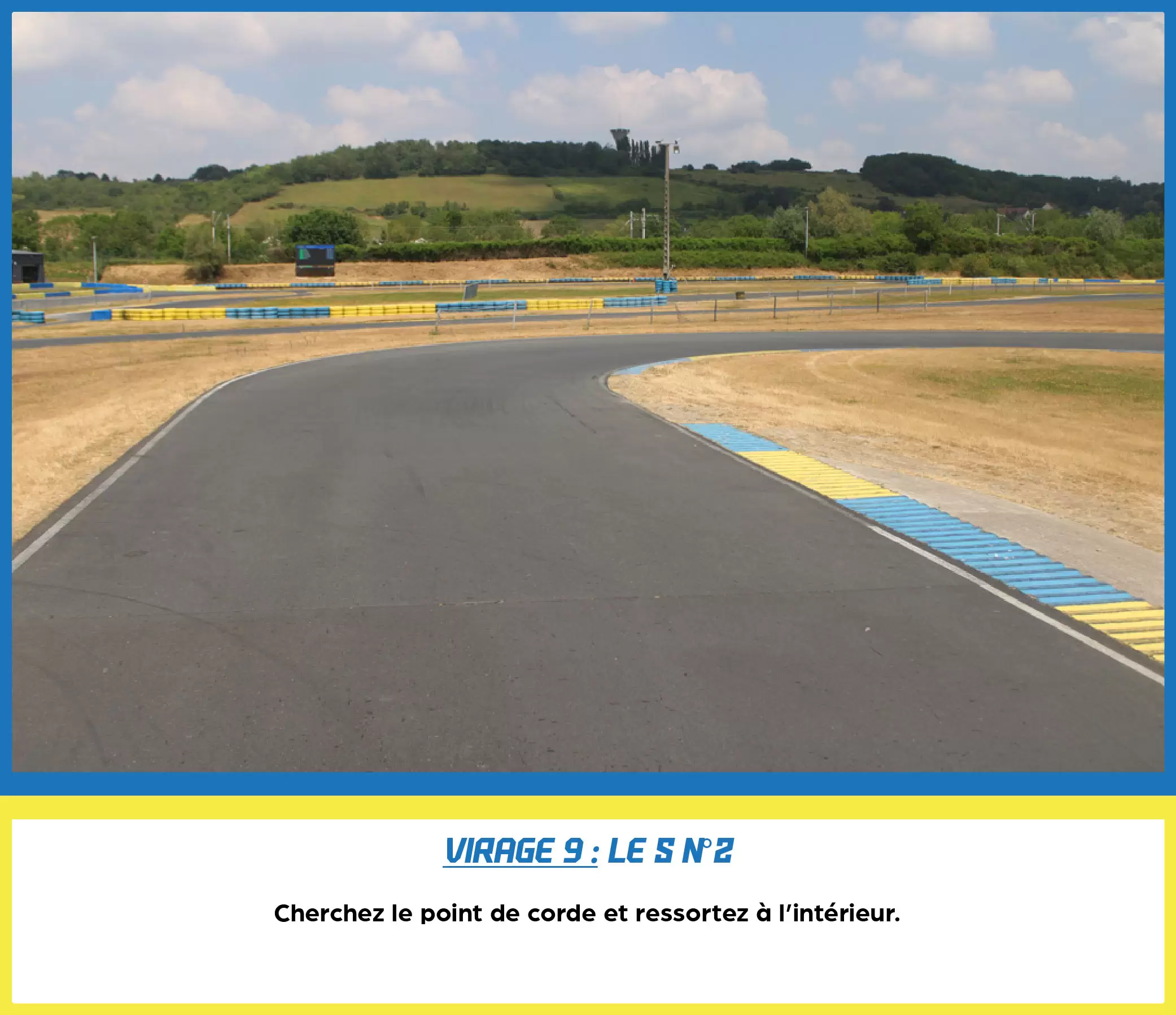 virage 9 circuit de l'Europe le s numéro 